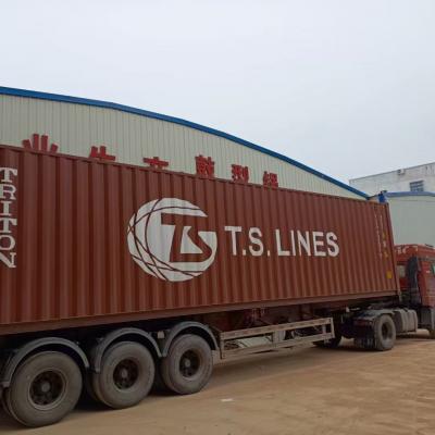 Loading container of home appliance